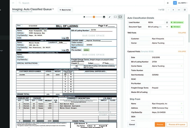 Imaging auto classified
