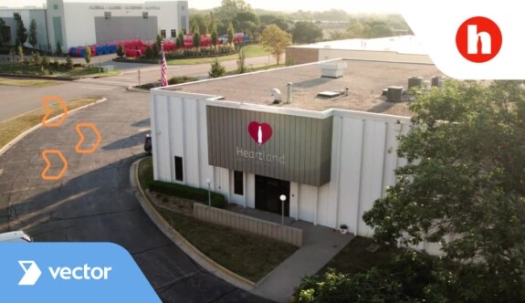 Heartland Bottling Improves yard safety, efficiency and visibility