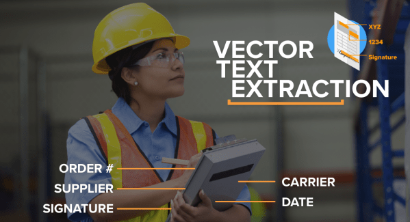 Vector text of extraction